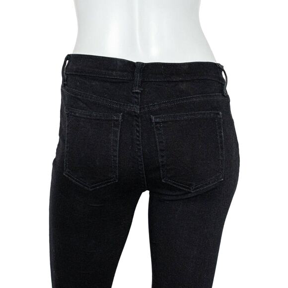 DENIM X Alexander Wang Crop frayed Jeans Women's Size 24 - Picture 10 of 10